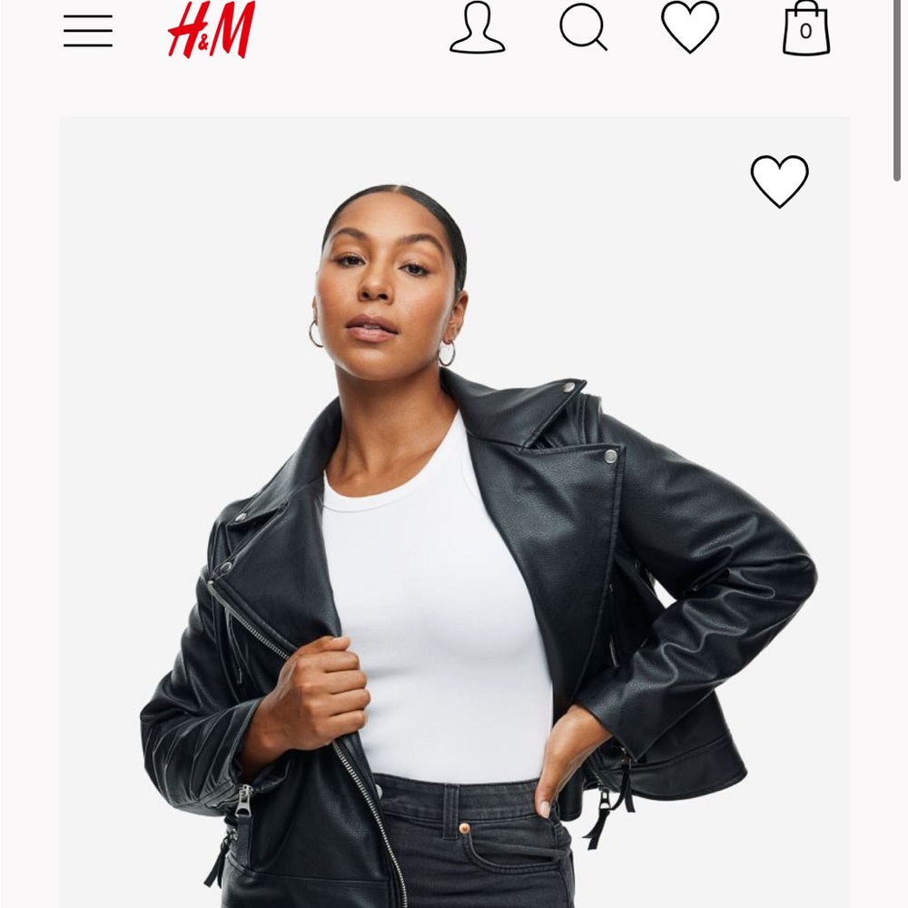 H&M Leather Biker Jacket